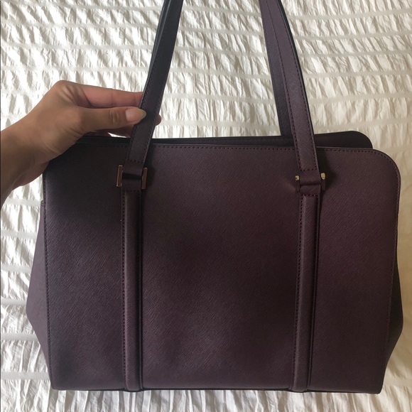 Kate Spade Purple Purse - Picture 2 of 9